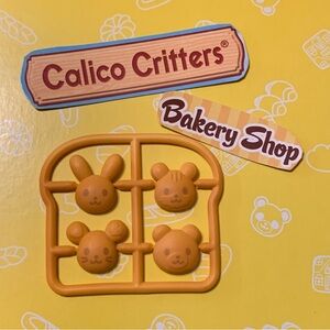 Calico Critters Bakery Shop Starter Set Replacement Bread Cat Mouse Bear New